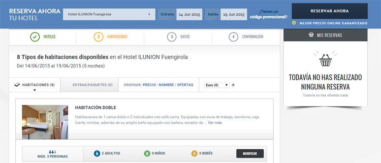Código promocional Ilunion Hotels